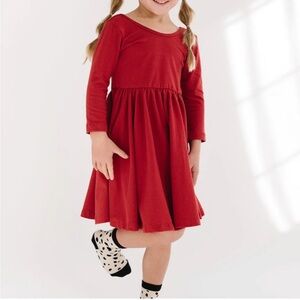 alice + ames longsleeve ballet dress in spice size 10